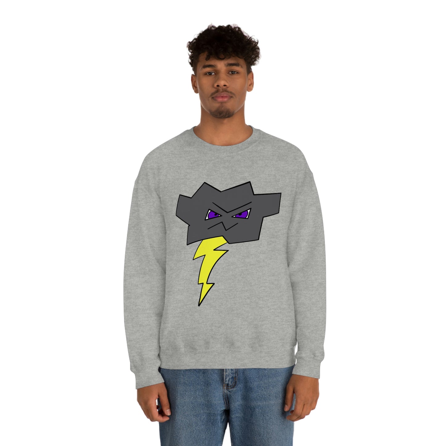 Angry CloudUnisex Heavy Blend™ Crewneck Sweatshirt